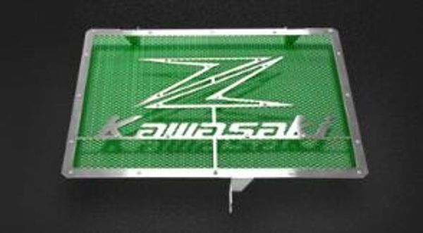 

motorcycle refit water coolant reservoir tank guard cover for z1000 green