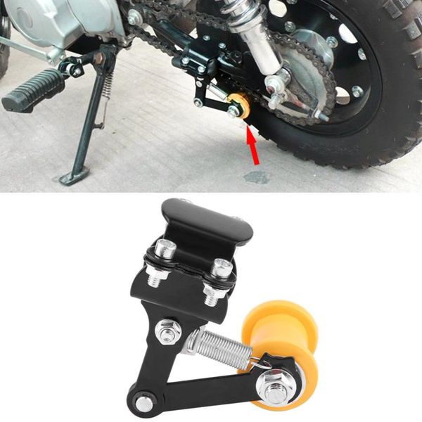 

motorcycle chain tensioner chain adjuster bolt on roller adjust universal for most dirt pit bike atv tensioner roller