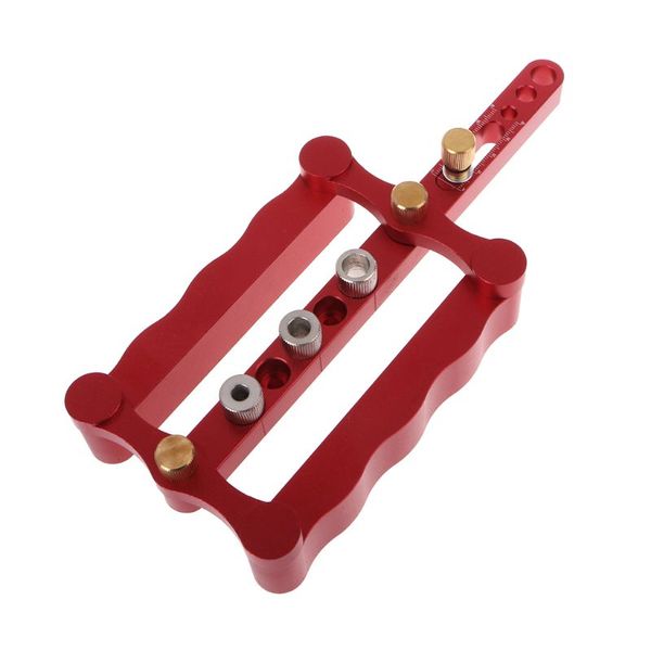

self centering dowelling jig metric dowel 6/8/10mm drilling tools woodworking