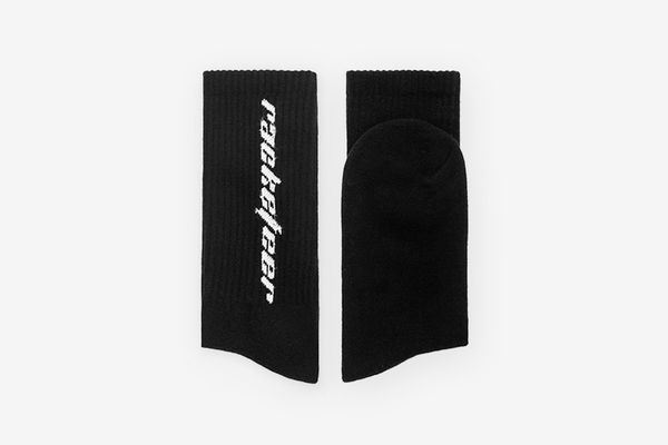 

mens spring 19ss letters printed socks sports athletic street long socks fashion, Black