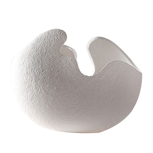 

creative crack egg design flower vase ceramic flower pot tabledecorataive ornament