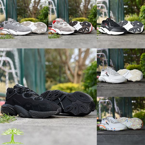 

treeperi basfboost runner 511 v1 v2 men women reflective running shoes triple black white yellow pink trainers multi-color sole sneakers, White;red