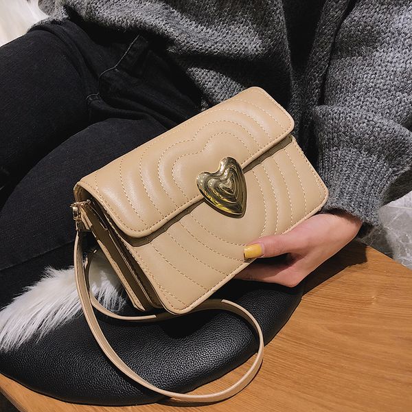 

elegant female flap square bag 2019 new pu leather women's designer handbag travel shoulder messenger bag bolsas