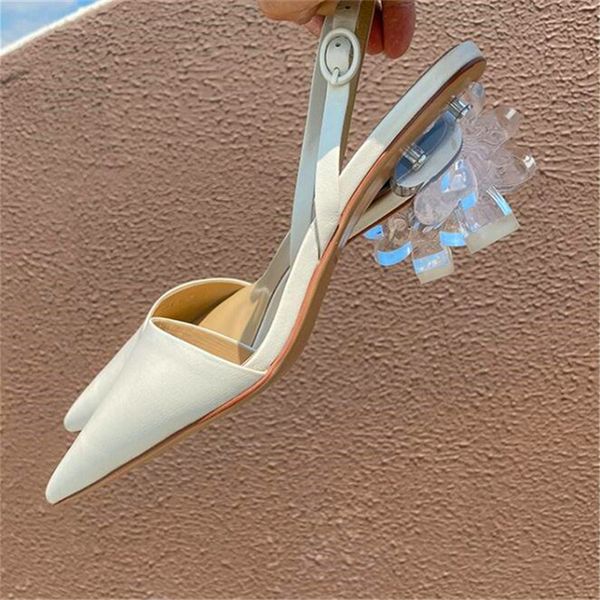 

crystal heels new fashion ladies pointed toe high heels black white medium heel high spring and autumn ladies party shoes