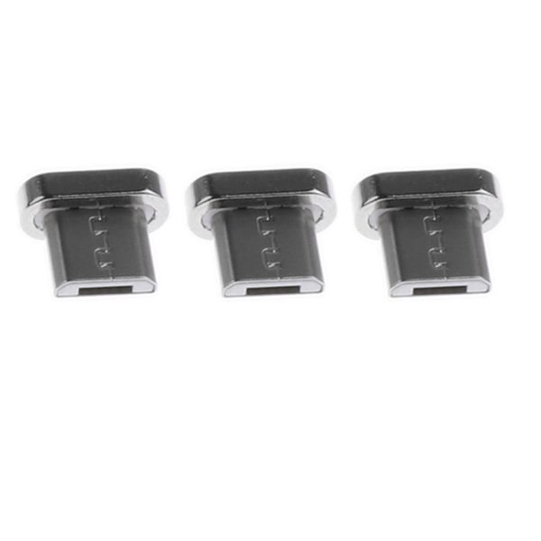 

3 x magnetic micro usb fast charging adapter converter for android