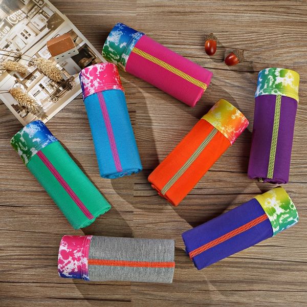 

tpsjk breathable boxer underwear modier cotton straight leg trousers head breathable men's boxer underwear underpants underpants modier, Black;white