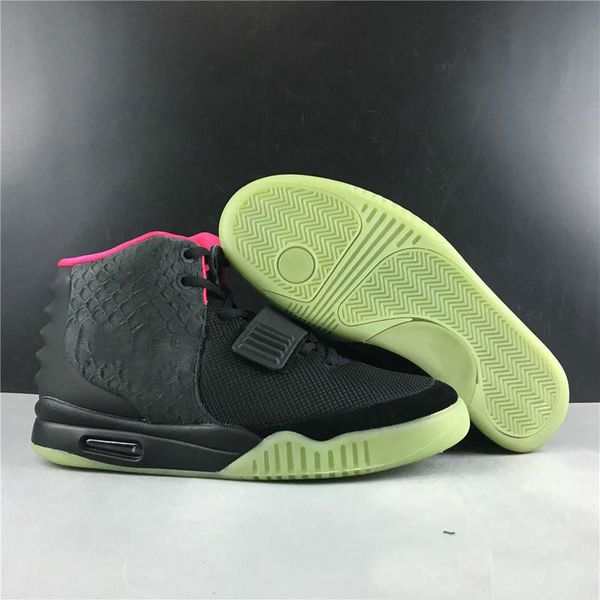 

kanye west 2 ii nrg sp red october sports basketball shoes with packages with dust bag mens glow dark octobers athletic trainers no box