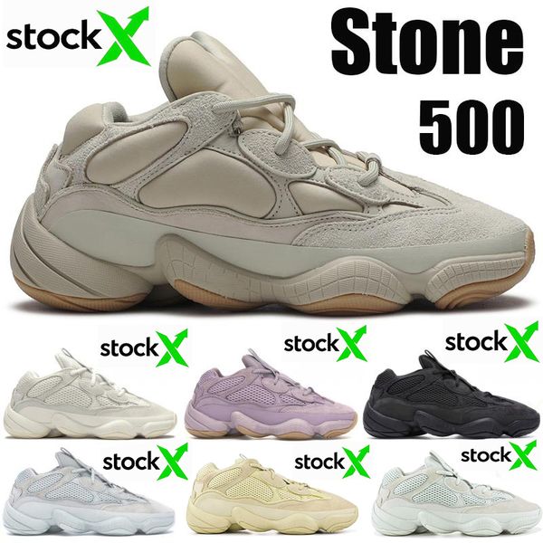 

fashion 500 stone soft-vision running shoes blush 500s salt bone white super moon yellow utility black kanye mens women sneakers, White;red