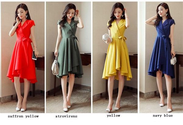 

2019 cotton hemp dress female summer new korean version of thin big code fashion temperament fishtail skirt medium skirt, Black;gray