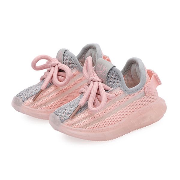 

dimi 2020 spring/autumn new baby shoes soft non-slip infant first walkers breathable knitting girl boy toddler shoes kid sneaker