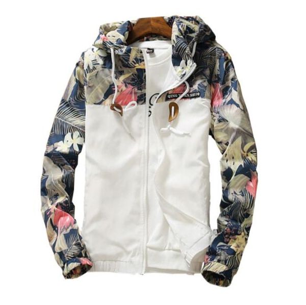 

new 2019 floral bomber jacket men hip hop slim fit flowers pilot bomber jacket coat men's hooded jackets plus size 4xl, Black;brown