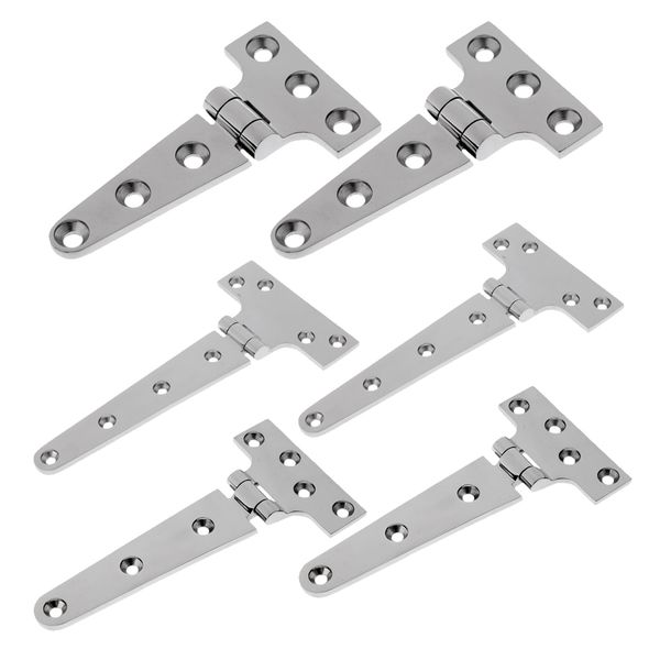

10-20cm heavy duty marine stainless steel t hinge garden door gate hardware