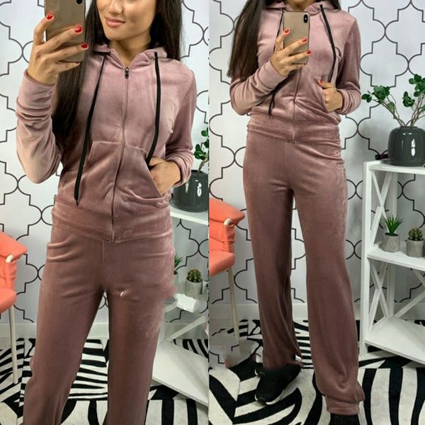 

womens sports tennis sets outftis long sleeve pullover running jogging sweatshirt hoodie bodycon pants tracksuits 2 pcs, Black;blue