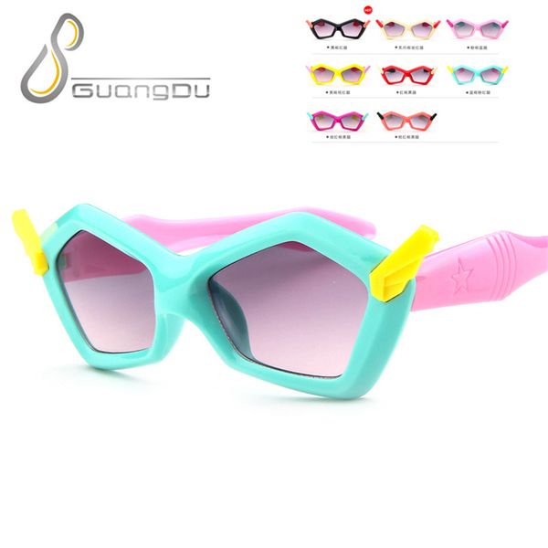 

baby kids sunglasses girls children child sunglasses oculos infantil, White;black