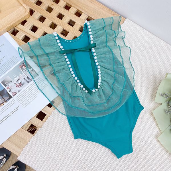 

children's girls summer clothes 2020 jumpsuit western princess 1-3 years old ins body clothes swimsuit baby girl swimsuit, White;black