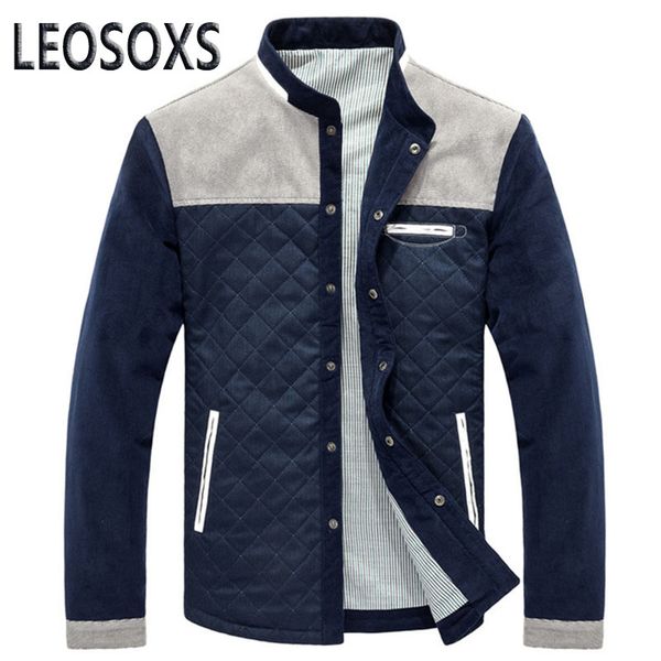 

leosoxs spring autumn men's jacket baseball uniform slim casual coat mens brand clothing fashion coats male outerwea, Black;brown