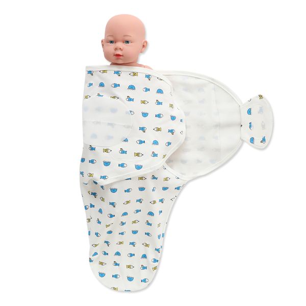 

babies sleeping bags cotton newborn baby cocoon swaddle wrap envelope cotton 3-6 months baby blanket swaddling wrap sleepsack