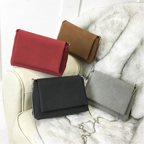 

35 carteras mujer de hombro y bolsos мода матовый стиль застежка сумки crossbody мешки плеча bk sac a главный femme сумка сцепления