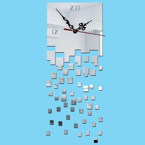 

2019 new clock watch wall clocks sale wall clock watch clocks acrylic mirror stickers living room quartz needle europe horloge