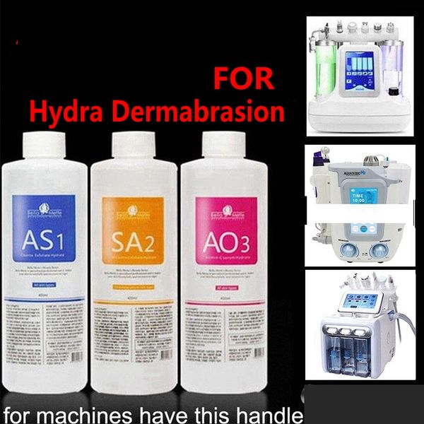 

aqua clean solution / aqua peel concentrated solution 400ml per bottle aqua facial serum hydra facial serum for microdermabrasion liquid