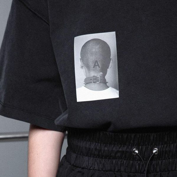 

top character печать наизнанку tee омывается vintage футболка casual high street короткие рукава мужчины женщины летняя рубашка тройника hfy, White;black