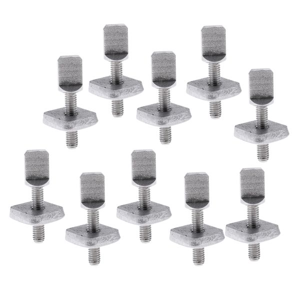

10x surfboard fins screw set no tool for longboard & sup water sports surfing