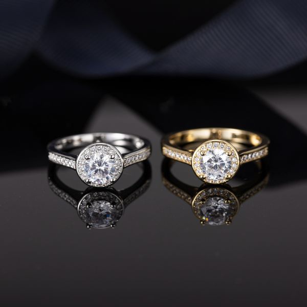 

Crossborder for creative wish new European and American womens circular zircon diamond ring microinlaid ring jewelry wholesale