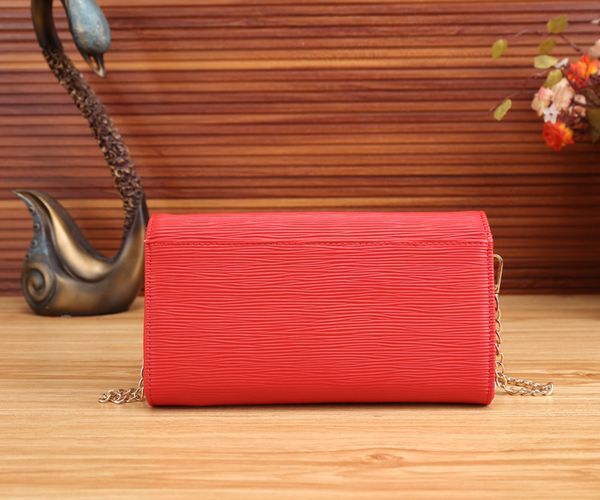 

wholesale-wholesale -fashion wallet women red and black pu leather handbags designer purse for girl shoulder bags clutch satchel tote holder