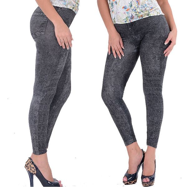 

designer sweatpants women trousers lady black faux jean skinny jeggings stretchy slim pants plus size ankle length pants with, Black;white