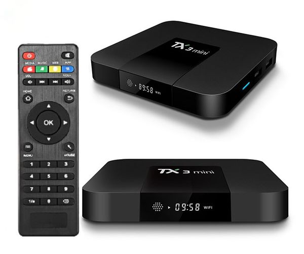 

tx3 mini tv box android 7.1 amlogic s905w smart box quad core ultra hd 4k wifi streaming media player set box