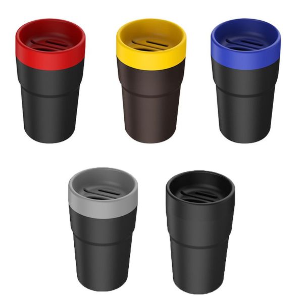 

car garbage bin mini car trash can ashtray rubbish container waste storage with card holder coin cup for interior/office