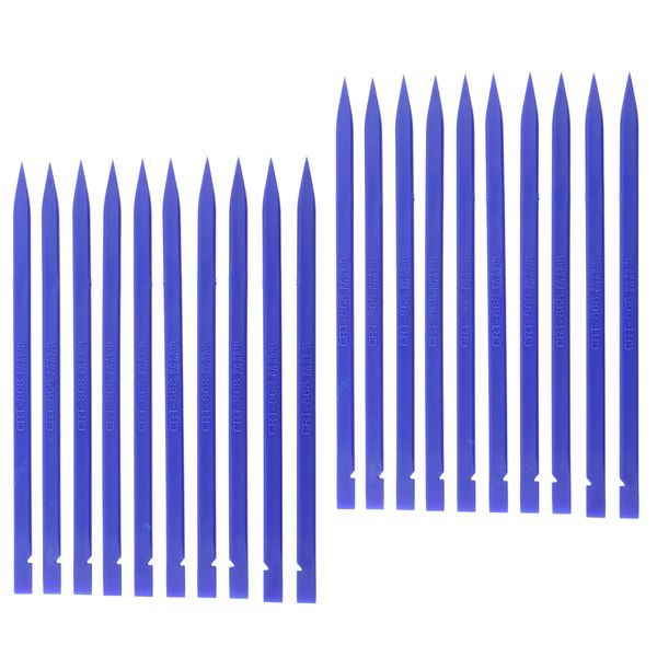 

20pieces 5.91'' nylon plastic spudger probe security handle opening pry bar blue