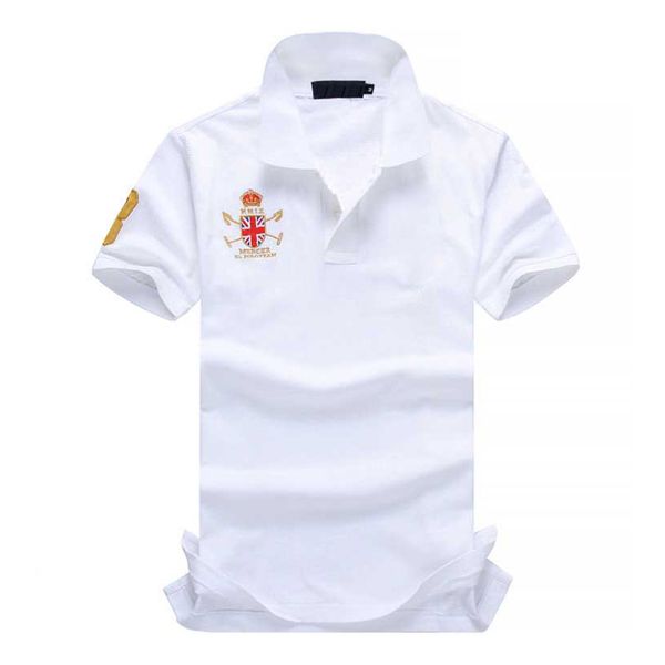 

with size mens big designer polo shirts large horse s-6xl embroidery sleeve polo short logo shirts t t casual mxqwk, Black