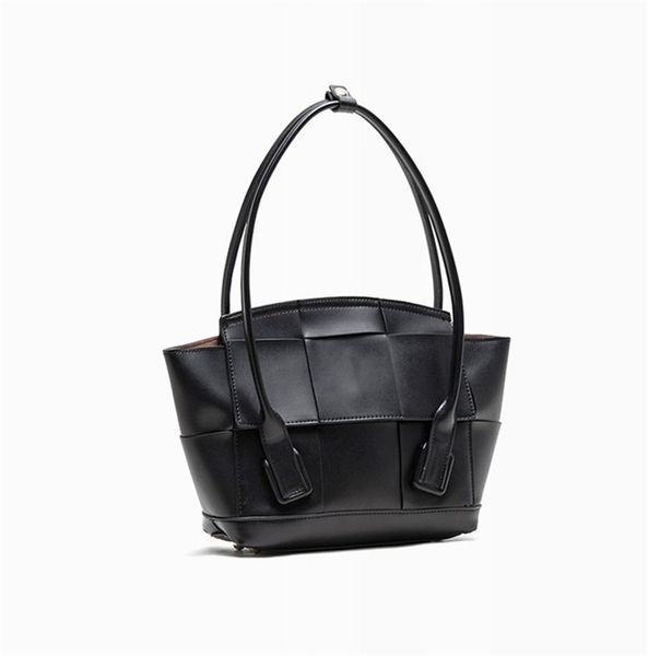 

designer handbag women new underarm bags shoulder bag simple and versatile casual woven handbag satchel pu fashion good match 3