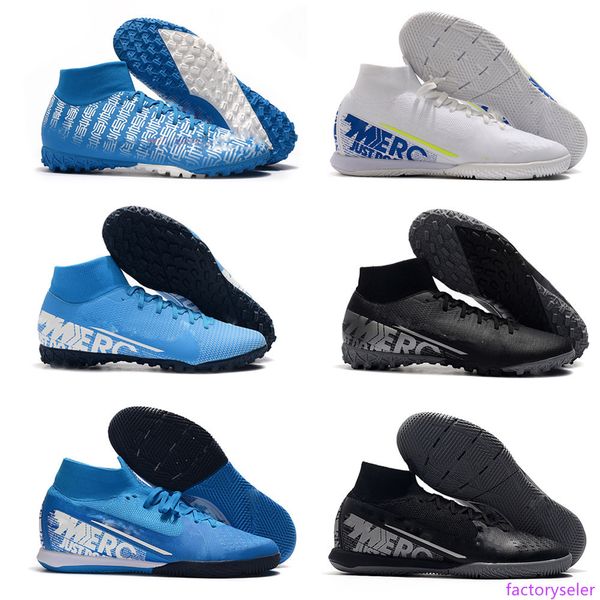 

man mercurial mercurial superfly vii club ic tf indoor soccer cleats neymar designer high help trainers football boots sports shoes