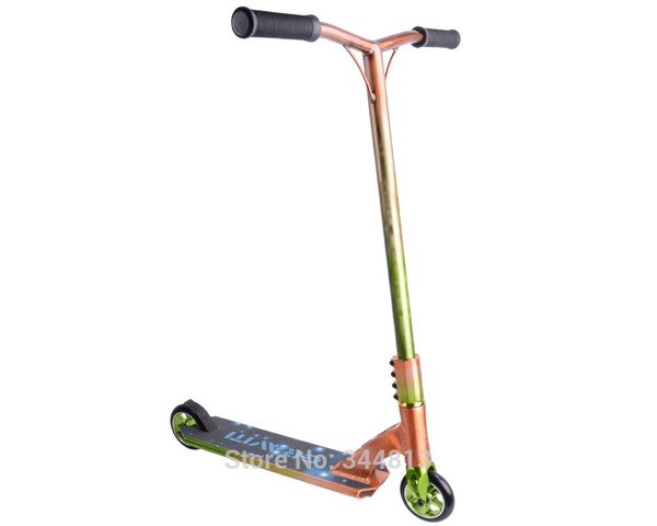 

professional extreme scooter with 110mm pu wheels, stunt scooter high speed action