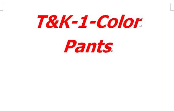 

t&k-1-color pants cycling bike racing protect motobike suits all same as tl