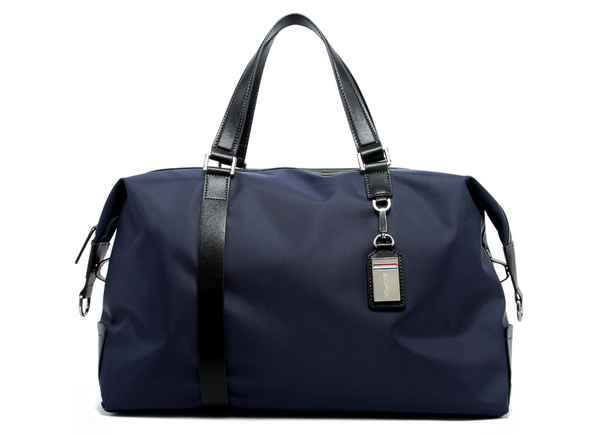 

2020 casual nylon waterproof men travel duffle bag large zipper handbag