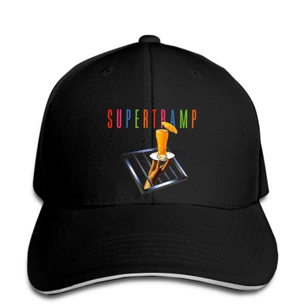 

supertramp the very crime of the century mens black baseball cap, Blue;gray