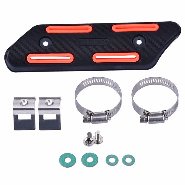 

motorcycle exhaust heat shield anti-scalding cover for exc sxf xc sx excf xcw 125 250 350 450 525 530 2019 2018 2017 2016