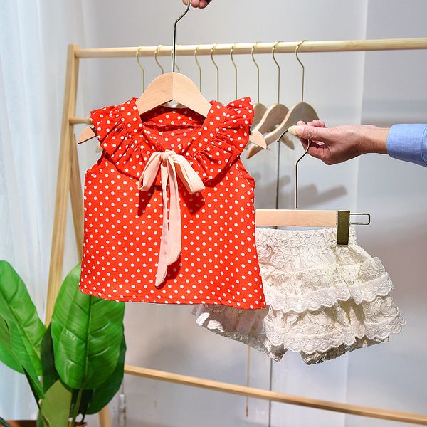 

малыш baby girl шифоновое одевая комплект лето 2020 детская одежда комплекты тенниску + шорты детская одежда для девочек костюмы, White