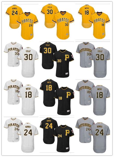

custom men's women youth pittsburgh jersey #17 matt joyce 27 kent tekulve 47 francisco black yellow grey baseball jerseys, Blue;black
