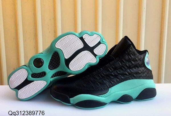 

j13 island green men women basketball shoes designer trainers black wrinkled metallic silver 13s athletic sports sneakers with box