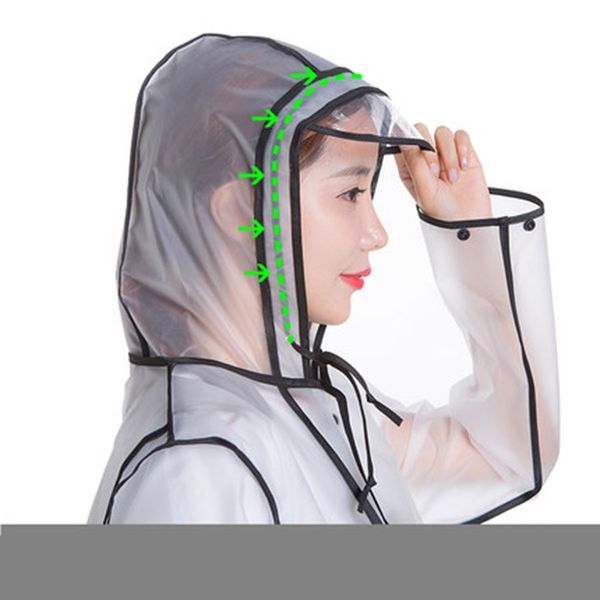 

transparent travel raincoat poncho outdoor waterproof women men rain jacket women cover rain coat windbreaker suit 5r145