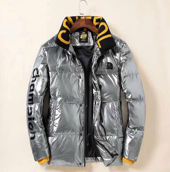 

2020 face north brand outdoor jacket mens down jackets winter coat for men windbreaker with letters jacket -4xl, Black