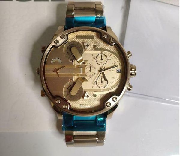 

2020 luxury watch brand sport military montres mens new original reloj big dial display diesels watches dz watch dz7331 dz7312 dz7315 dz7333, Slivery;brown