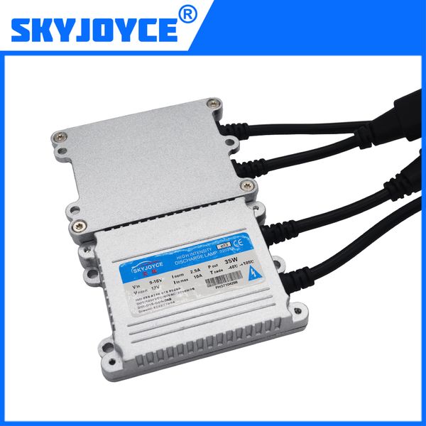 

one pair silver hid xenon ballast ac 35w 12v for auto headlight hid xenon bulb lamp