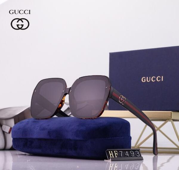 

fashion sunglasses men womens sunglasses beach adumbral glasses uv400 2391 5 colors highly quality with box, White;black