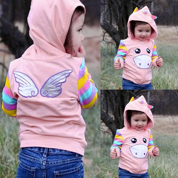 

toddler baby kids cartoon coat kids wind jacket hooded outwear clothes dropshipping baby clothes, Black