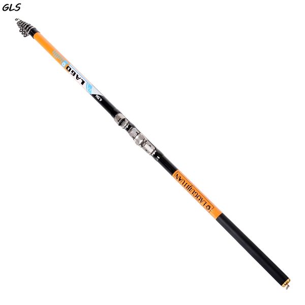 

2.4m 2.7m 3.0m 3.6m 4.5m 5.4m 6.3m spinning fishing rod m power telescopic rock carp feeder carbon fishing rod